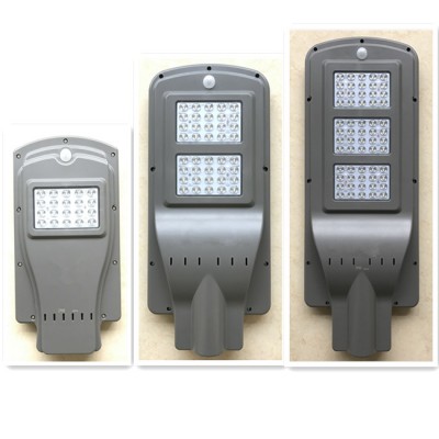 led lighting manufacturer all  in one wall mounted 60w solar street energy lamp