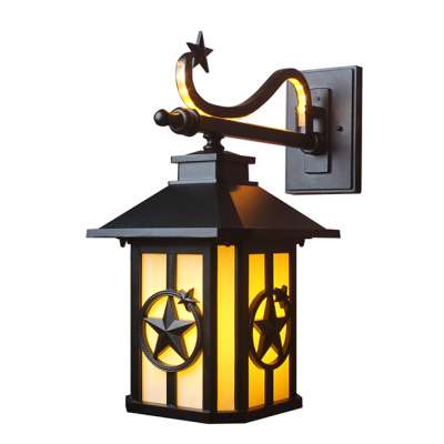 waterproof cast aluminum exterior LED garden wall mounted light outdoor E27