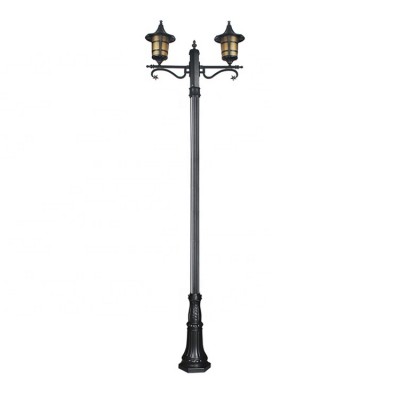 Antique Decorative Cast Aluminum waterproof LED Garden Light Pole